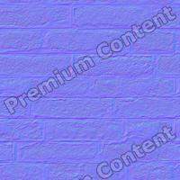 seamless wall bricks normal map 0009